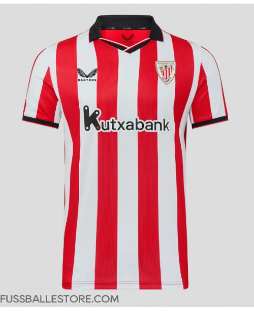 Günstige Athletic Bilbao Dani Vivian #3 Heimtrikot 2025-26 Kurzarm Günstige Athletic Bilbao Dani Vivian #3 Heimtrikot 2025-26 Kurzarm